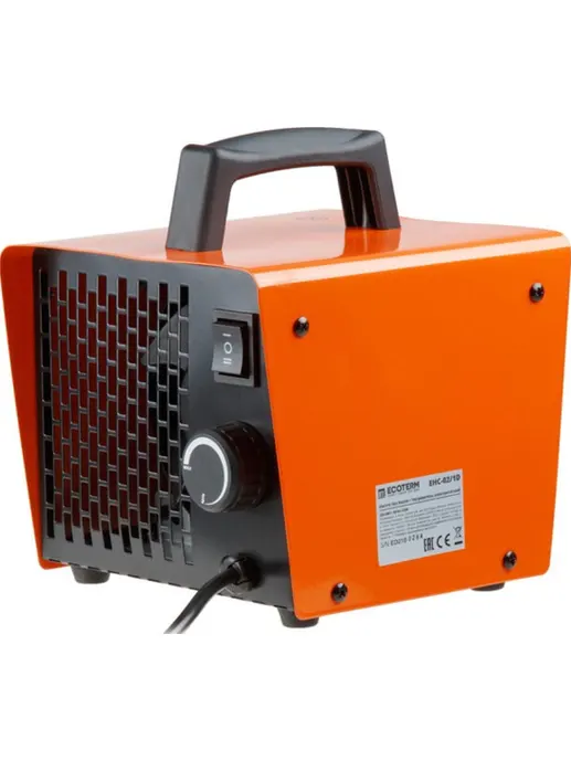 Нагреватель воздуха электр, Ecoterm EHC-02/1D, арт,EHC-0
