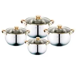 Набор Кастрюль из 8-и предметов KELLI KL-4213 (1х2) на скидке