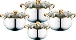 Набор Кастрюль из 8-и предметов KELLI KL-4213 (1х2) на скидке