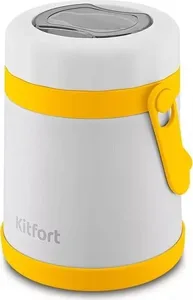 Ланч-бокс KITFORT KT-1241-1 (бело-желтый) на скидке