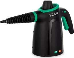 Пароочиститель KITFORT KT-9170-2 (черно-зеленый) на скидке