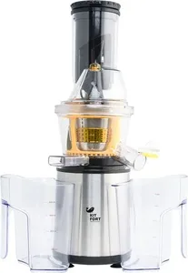 Шнековая соковыжималка KITFORT KT-1102-3 (серая) на скидке