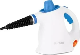 Пароочиститель KITFORT KT-9194-3 (бело-синий) на скидке