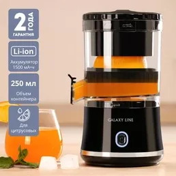 Соковыжималка аккумуляторная Galaxy LINE GL 0855 на скидке
