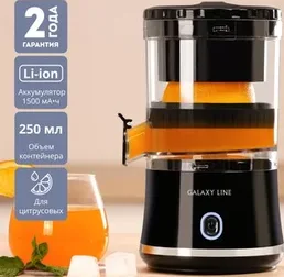 Соковыжималка аккумуляторная Galaxy LINE GL 0855 на скидке