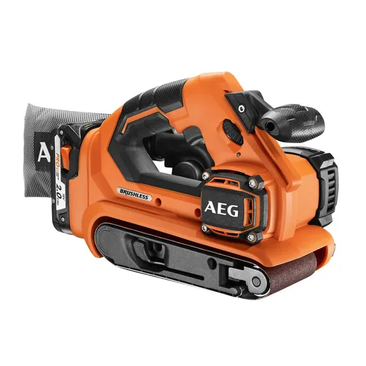 Ленточная шлифмашина аккумуляторная AEG BHBS18-75BL-0 (без батаре