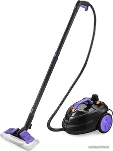 Пароочиститель Kitfort KT-9104-1 (черно-фиолетовый) на скидке