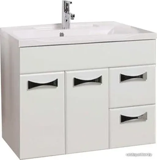 Тумба для умывальника ДИОР 80 Акватон, 1A167801DR010, белый