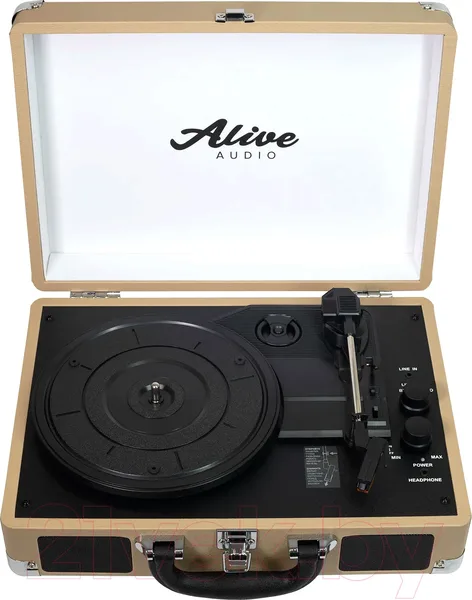 Проигрыватель виниловых пластинок Alive Audio Glam Latte