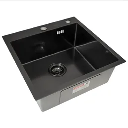 Мойка ARFEKA ECO AR 500*500 BLACK PVD NANO DECOR, на скидке
