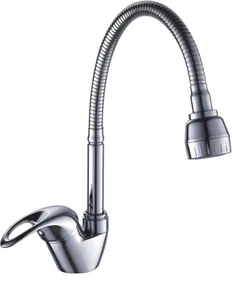 Смеситель для кухни с гибким изливом D58-150 на скидке