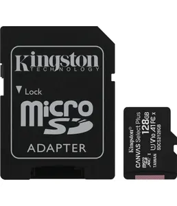 Карта флэш памяти Kingston SDCS2/128GB micro SDXC Canvas Select Plus на скидке