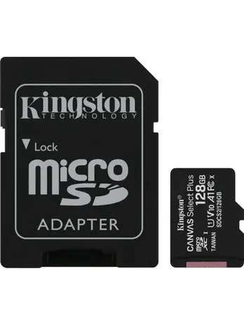 Карта флэш памяти Kingston SDCS2/128GB micro SDXC Canvas Select Plus