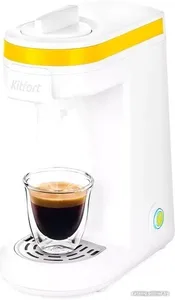 Кофеварка капсульная Kitfort KT-7122-3 (бело-желтый)