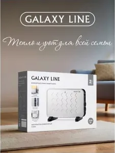 Обогреватель конвекционный Galaxy LINE GL 8231, белый на скидке