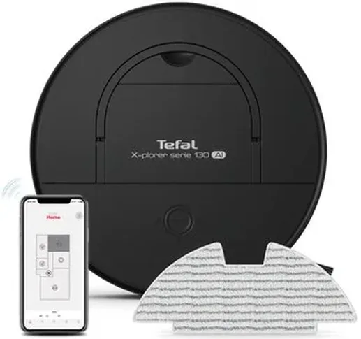 Робот-пылесос Tefal X-Plorer Serie 130AI Animal & Allergy RG9075WH/166