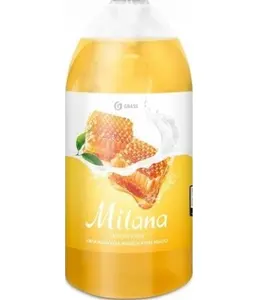 Мыло жидкое для рук GraSS «Milana» (молоко и мед), 1л. 126101 на скидке