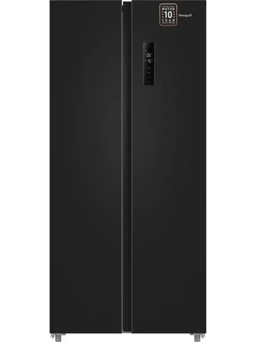 Холодильник Weissgauff WSBS 500 Inverter NoFrost Black