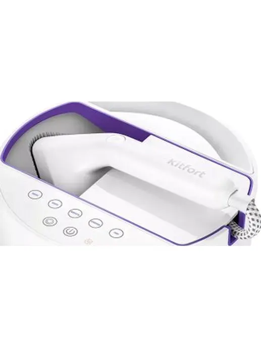Отпариватель Kitfort KT-9110-1 (бело-фиолетовый)