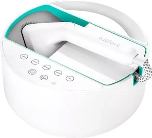 Отпариватель KITFORT KT-9110-3 (бело-бирюзовый)