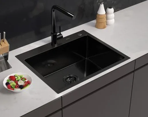 Мойка ARFEKA ECO AR 680*450 BLACK PVD NANO