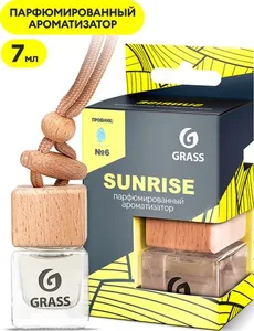 Ароматизатор жидкий подвесной GraSS «Sunrise» на скидке