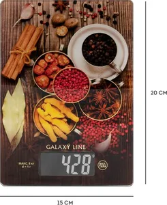 Весы кухонные электронные Galaxy LINE GL 2822 на скидке