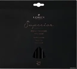 Фломастеры LOREX PRO-DRAW SUPERIOR 24 цв. на скидке