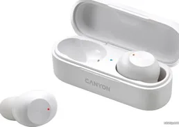 Bluetooth гарнитура CANYON CNE-CBTHS1W на скидке