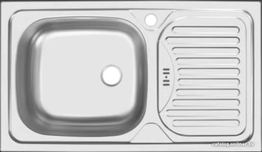 Мойка врезная CLM 760.435-GW6K2L «Юкинокс»
