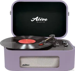 Виниловый проигрыватель Alive Audio STORIES Lilac Bluetooth (STR-06-LL на скидке