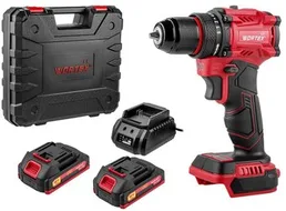 Дрель-шуруповерт Wortex LX BD 1815-1 Li ALL1 XLT 1333697 (с 2-мя АКБ, 