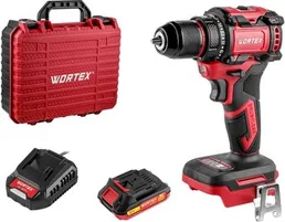 Дрель-шуруповерт Wortex BD 2025 DLi ALL1 1329836 (с 2-мя АКБ, кейс)