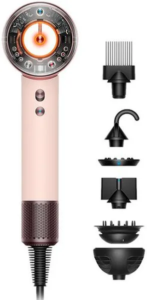 Фен Dyson HD16 Supersonic Nural Curly+Coily (евровилка, керамический р