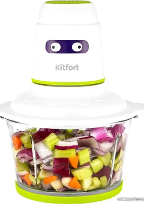Измельчитель KITFORT KT-3050-2 бело-салатовый