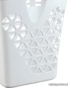 Корзина для белья ВЕНЕЦИЯ 60л (белый) IDEA, арт,М2606-у на скидке