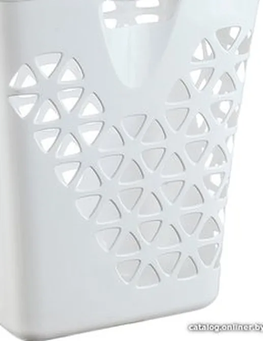 Корзина для белья ВЕНЕЦИЯ 60л (белый) IDEA, арт,М2606-у