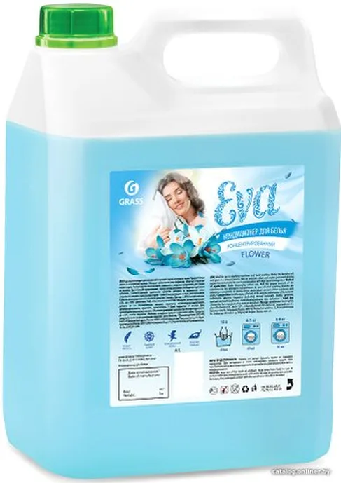 Кондиционер для белья Grass «EVA» flower, 5кг. 125377, страна происх