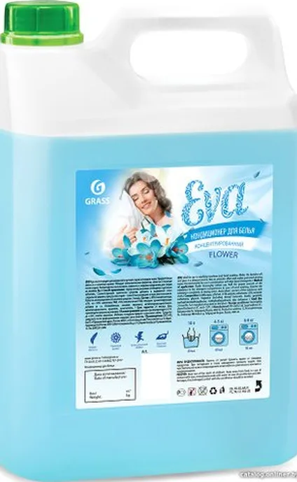 Кондиционер для белья Grass «EVA» flower, 5кг. 125377, страна происх