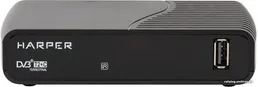 Приемник телевизионный DVB-T2 Harper HDT2-1130 на скидке