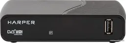 Приемник телевизионный DVB-T2 Harper HDT2-1130 на скидке