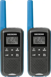 Радиостанция DECROSS DC63 Blue Twin 2шт на скидке