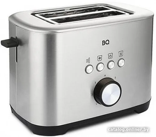 Тостер BQ T1010 Стальной-Черный