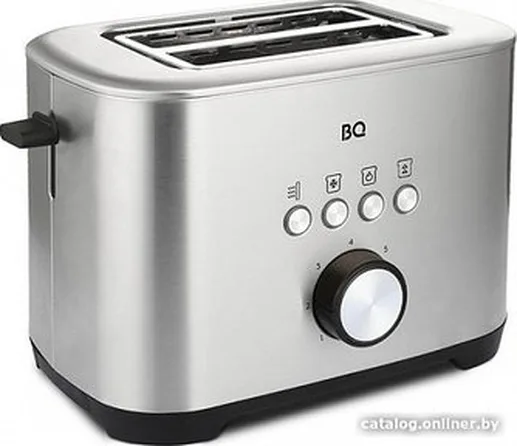 Тостер BQ T1010 Стальной-Черный