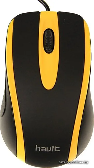 Мышь HAVIT HV-MS753, Цвет черный с синим