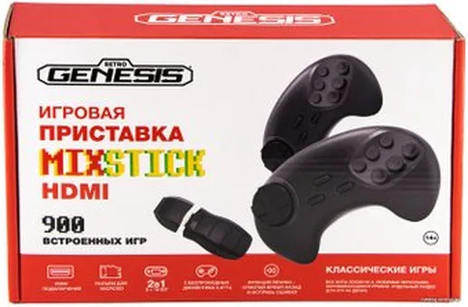 Игровая приставка Retro Genesis MixStick HD + 900 игр