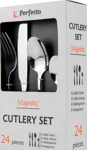 Набор столовых приборов PERFECTO LI Majestic 24 шт на скидке