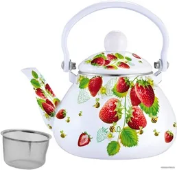 FT11-VR Чайник эмал 1,5л Верано TM Appetite, КИТАЙ на скидке