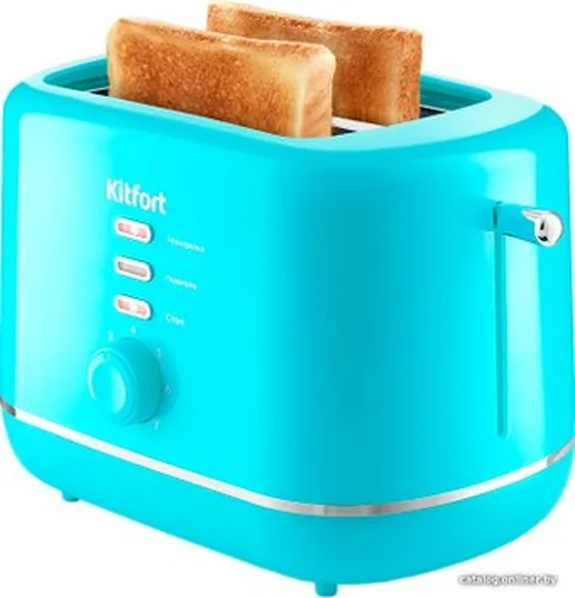 Тостер KITFORT KT-2050-3 (бирюзовый)