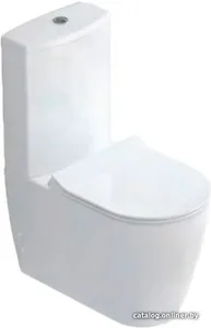 Унитаз компакт idevit Alfa Rimless с сиденьем Slim Soft Close SETK3104 на скидке